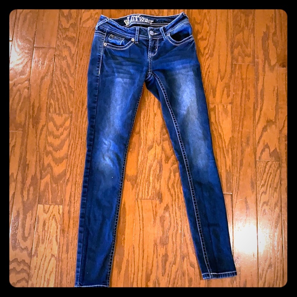 Size 1 dark wash skinny jeans